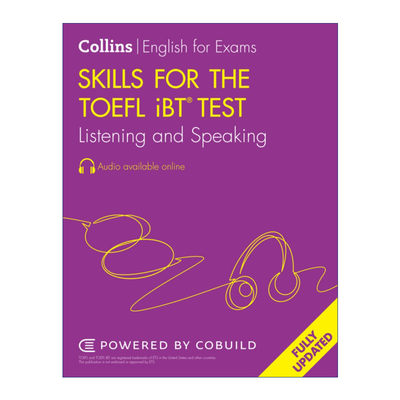 英文原版 Skills for the TOEFL iBT? Test: Listening and Speaking 托福听力和口语 第二版 含在线音频 英文版 进口英语原版书籍