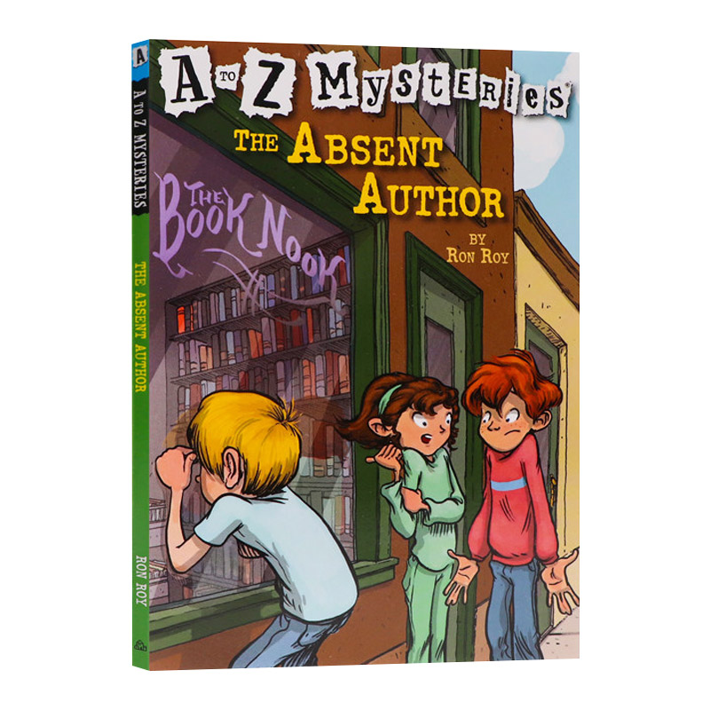 英文原版 A to Z Mysteries 1 The Absent Author 字母之谜1 失踪的小说家 英文版 进口英语原版书籍