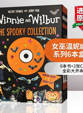 女巫温妮幽灵系列6本盒装 英文原版绘本 Winnie the Witch The Spooky Collection 温妮女巫魔法故事 吴敏兰书单 英文版进口英语书