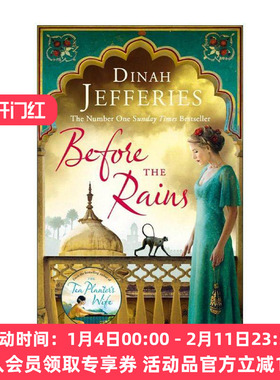 英文原版 Before the Rains 山雨欲来 Dinah Jefferies畅销历史爱情小说 英文版 进口英语原版书籍