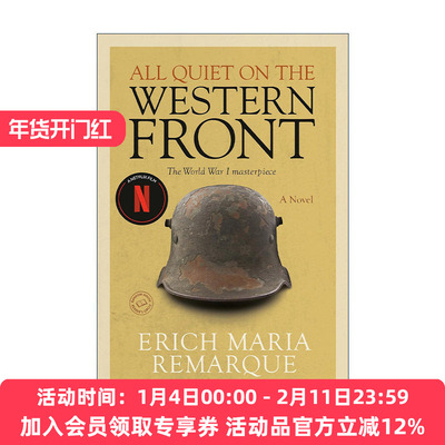 英文原版 All Quiet on the Western Front 西线无战事 Erich Maria Remarque埃里希·玛丽亚·雷马克英文版 进口英语原版书籍