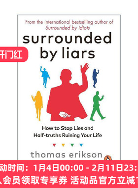 英文原版 Surrounded by Liars 被骗子包围 谎言与人际交往的真相 托马斯·埃里克森新作 英文版 进口英语原版书籍