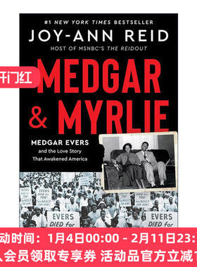 英文原版 Medgar and Myrlie 梅加埃弗斯和唤醒美国的爱情故事 精装 英文版 进口英语原版书籍