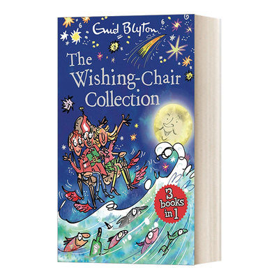 英文原版 飞天魔椅历险记1-3合集 The Wishing-Chair Collection Books 1-3 英文版 进口英语原版书籍