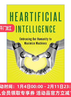 失控的未来  英文原版 Heartificial Intelligence 拥抱人性 人工智能 John C. Havens 英文版 进口英语原版书籍