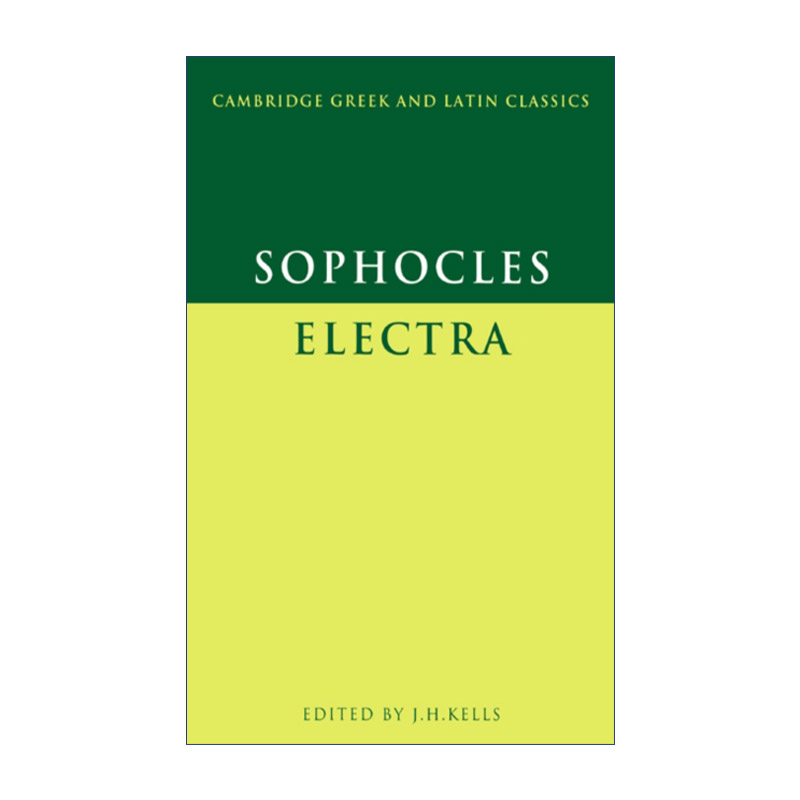 索福克勒斯  英文原版 Sophocles: Electra 厄勒克特拉 剑桥希腊拉丁语经典系列 原文加学者注释 英文版 进口英语原版书籍