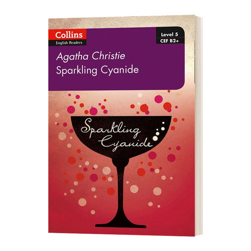 英文原版小说 Collins Agatha Christie ELT Readers Sparkling Cyanide B2+ 英文版 进口英语原版书籍