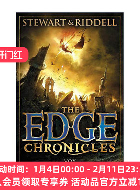 英文原版 The Edge Chronicles 8 Vox 昆特边境大冒险8 儿童冒险小说 英文版 进口英语原版书籍