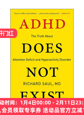 英文原版 ADHD Does Not Exist 注意力缺陷多动症的真相 英文版 进口英语原版书籍