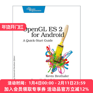 英文原版 OpenGL Es 2 for Android OpenGL ES应用开发实践指南 博泽勒尔Kevin Brothaler 英文版 进口英语原版书籍