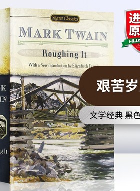 正版 艰苦岁月 英文原版 Roughing It 苦行记 英文版小说 马克吐温世界名著 进口英语文学书籍