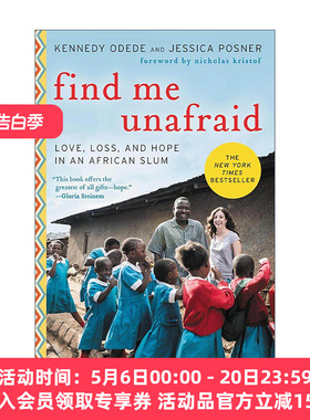 英文原版 Find Me Unafraid 街角的奇迹 英文版 进口英语原版书籍