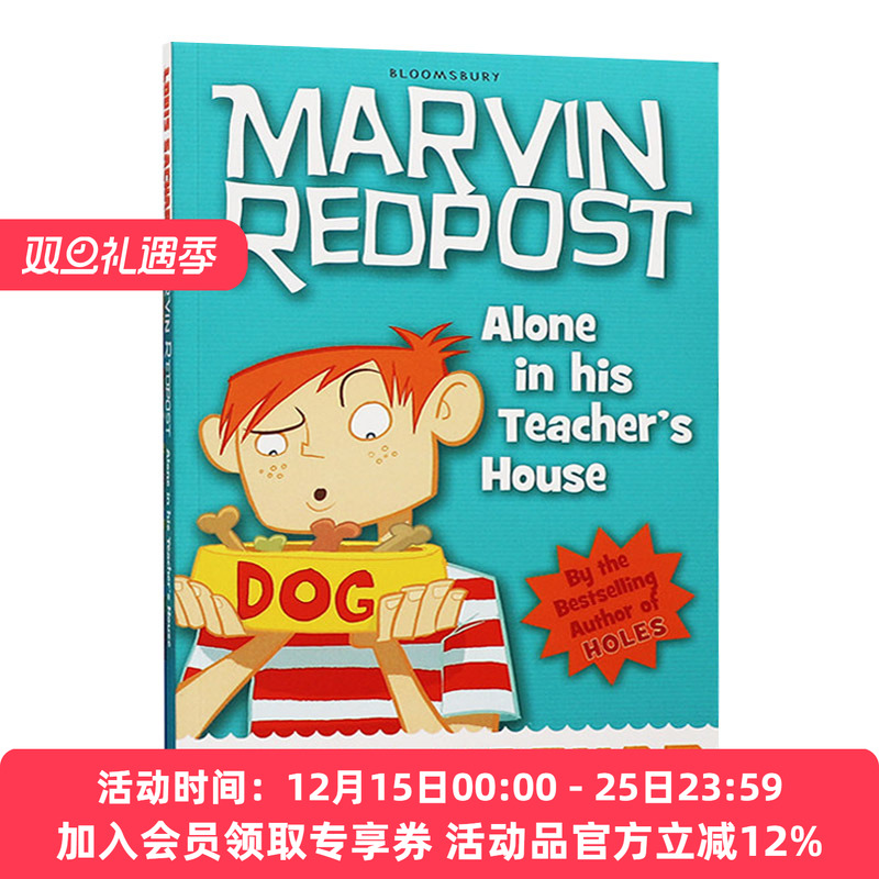 英文原版 Marvin Redpost Alone in His Teacher's House Book 4 麻烦精马文系列4 独自在老师家 英文版 进口英语原版书籍