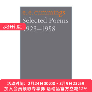 E.E.卡明斯诗选 英文原版 Selected Poems 1923-1958 英文版 进口英语原版书籍