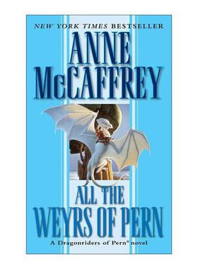 英文原版 All the Weyrs of Pern Dragonlady of Pern 08 龙骑士 波恩年史系列8 所有魏尔家族 经典科幻小说 进口英语原版书籍