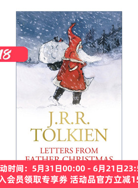 英文原版 Letters From Father Christmas 圣诞老人的来信 精装 托尔金 英文版 进口英语原版书籍