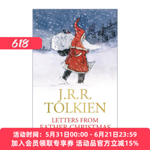 英文原版 Letters From Father Christmas 圣诞老人的来信 精装 托尔金 英文版 进口英语原版书籍