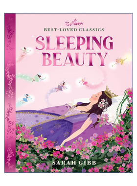 睡美人  英文原版 Sleeping Beauty Sarah Gibb童话绘本系列 彩色剪影风格插画 英文版 进口英语原版书籍