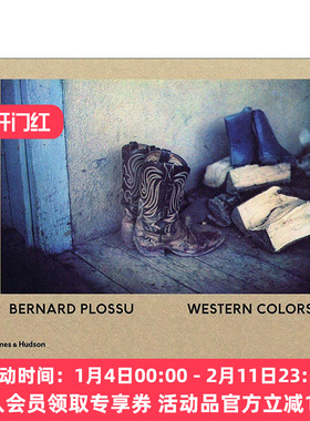 英文原版 Bernard Plossu Western Colors 伯纳德·普洛苏 西方色彩 摄影集精装 英文版 进口英语原版书籍