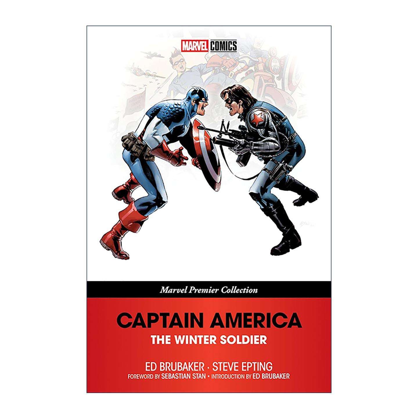 英文原版 Captain America The Winter Soldier 美国队长 冬日战士 漫威漫画 爱德·布鲁贝克 英文版 进口英语原版书籍