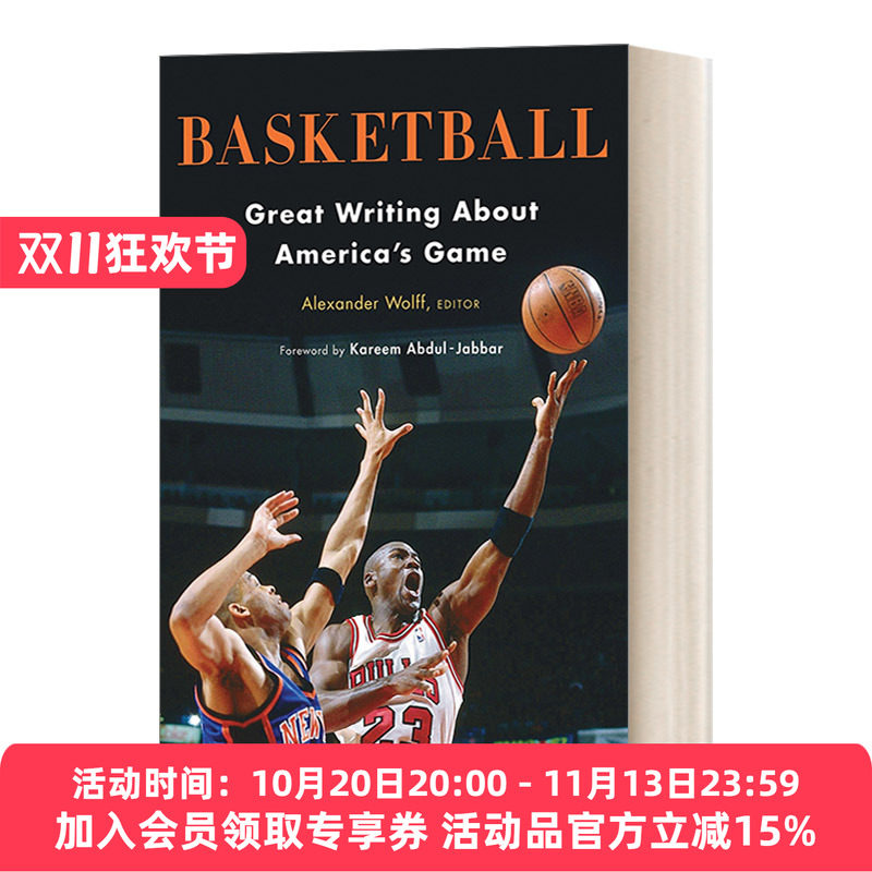 篮球 英文原版 Basketball 关于美国运动的伟大文章 A LOA Special Publication 精装美国文库 Alexander Wolff 英文版 进口书