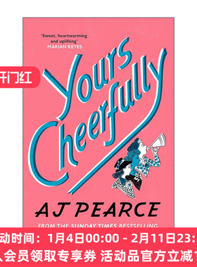 英文原版 Yours Cheerfully 你的快乐 艾美湖系列2 The Wartime Chronicles 历史小说 A. J. Pearce 英文版 进口英语原版书籍