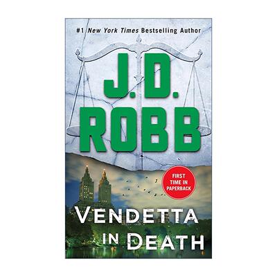 英文原版 Vendetta in Death 死亡系列49 女侦探悬疑推理小说 J. D. Robb 英文版 进口英语原版书籍