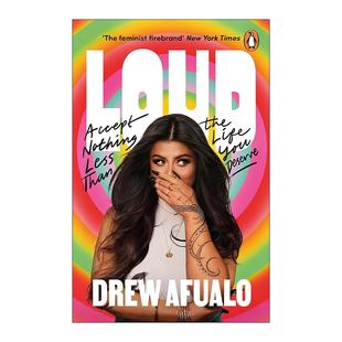 美国社交媒体明星Drew 响亮发声 Afualo 英文版 书籍 英文原版 进口英语原版 Loud