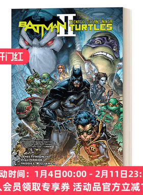 英文原版 Batman/Teenage Mutant Ninja Turtles II 蝙蝠侠/忍者神龟2 精装 英文版 进口英语原版书籍