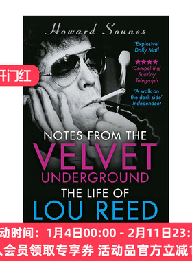 英文原版 Notes from the Velvet Underground 地下丝绒笔记 卢·里德传记 英文版 进口英语原版书籍