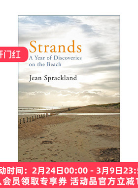英文原版 Strands 一年海滩观察 Jean Sprackland  海滩上的漫步与思考 英文版 进口英语原版书籍