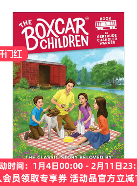 棚车少年1 英文原版 The Boxcar Children Boxcar Children Mysteries#1 儿童侦探推理小说 经典课外阅读 英文版 进口英语原版书籍
