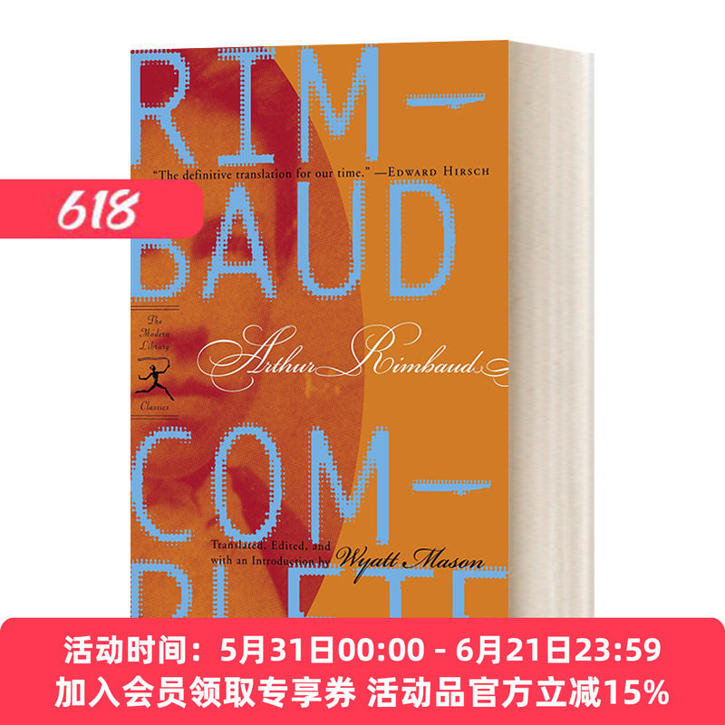 英文原版 Rimbaud Complete Modern Library Classics 兰波全集 兰登书屋现代图书馆经典系列 英文版 进口英语原版书籍