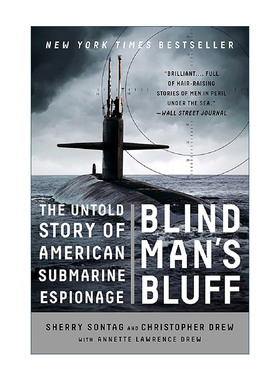英文原版 Blind Man's Bluff 盲人的虚张声势 美国潜艇间谍的不为人知的故事 英文版 进口英语原版书籍