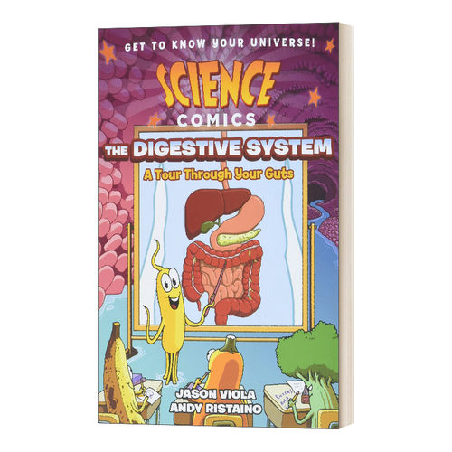 英文原版 Science Comics Digestive System 科学漫画 消化系统 英文版 进口英语原版书籍