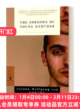少年维特的烦恼 英文原版小说 The Sorrows of Young Werther 英文版 进口英语原版书籍