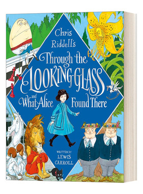 英文原版 Through the Looking-Glass and What Alice Found There 爱丽丝镜中奇遇记 精装 英文版 进口英语原版书籍