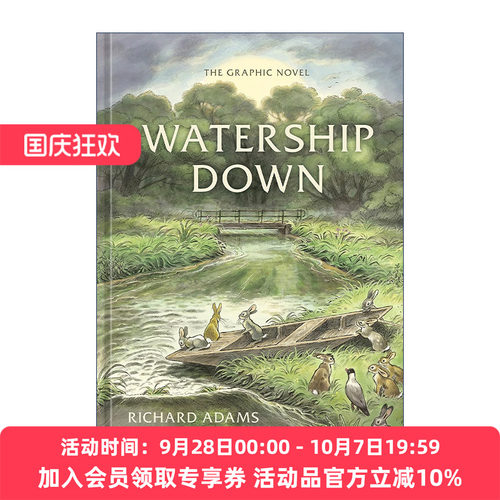 英文原版 Watership Down 兔子共和国 沃特希普荒原 漫画 Richard Adams 精装 英文版 进口英语原版书籍