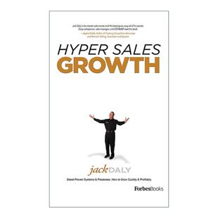 超级销售增长 盈利 Hyper Growth 英文版 书籍 英文原版 精装 经过实践验证 Sales Jack 管理指南 系统和流程 进口英语原版 Daly