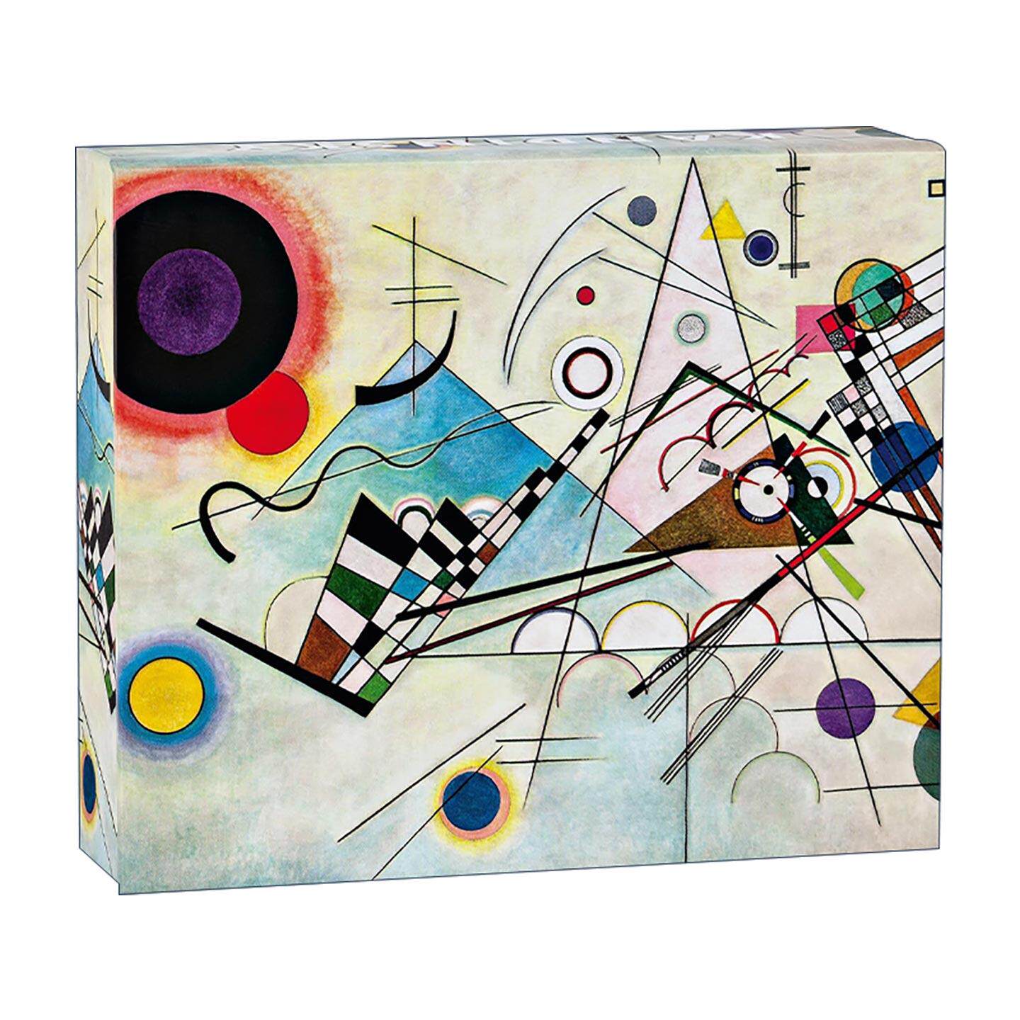 英文原版 Kandinsky QuickNotes 康定斯基速记卡片 teNeues艺术主题盒装明信片 英文版 进口英语原版书籍