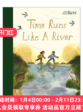 英文原版 Time Runs Like A River 时光如水光阴似箭 插画师Emma Carlisle 儿童精装绘本 英文版 进口英语原版书籍