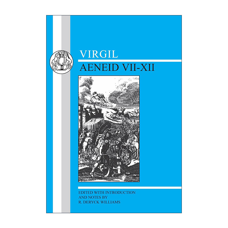 原版 拉丁语文本系列 维吉尔埃涅阿斯纪 Virgil Aeneid VII-XII 卷7-12 R. Deryck Williams 进口原版书籍