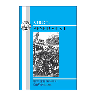 原版 拉丁语文本系列 维吉尔埃涅阿斯纪 Virgil Aeneid VII-XII 卷7-12 R. Deryck Williams 进口原版书籍