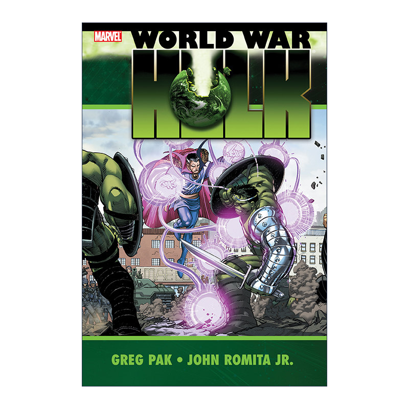 绿巨人世界大战漫威英文原版