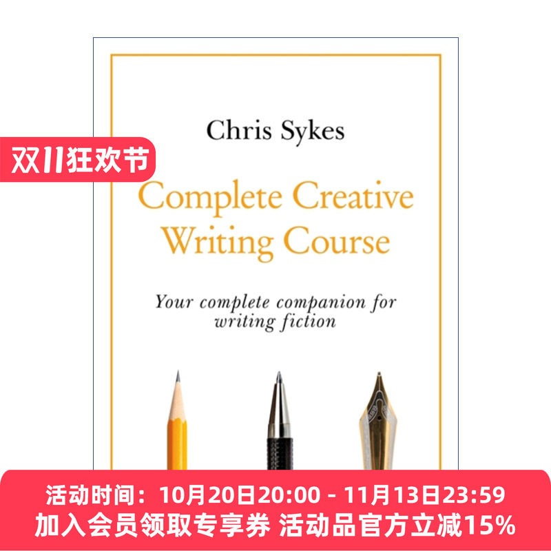 完整的创意写作课程 英文原版 Complete Creative Writing Course 英文版 进口英语原版书籍