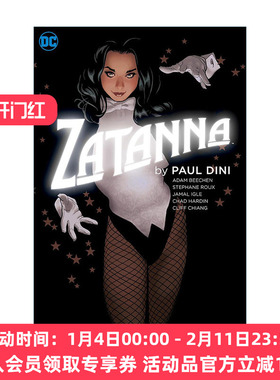 英文原版 Zatanna by Paul Dini New Edition 扎坦娜·扎塔拉 新版 DC漫画 保罗·迪尼 英文版 进口英语原版书籍