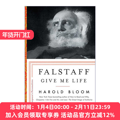 法尔斯塔夫  英文原版 Falstaff 赐予我人生 莎士比亚的个性系列 英文版 进口英语原版书籍