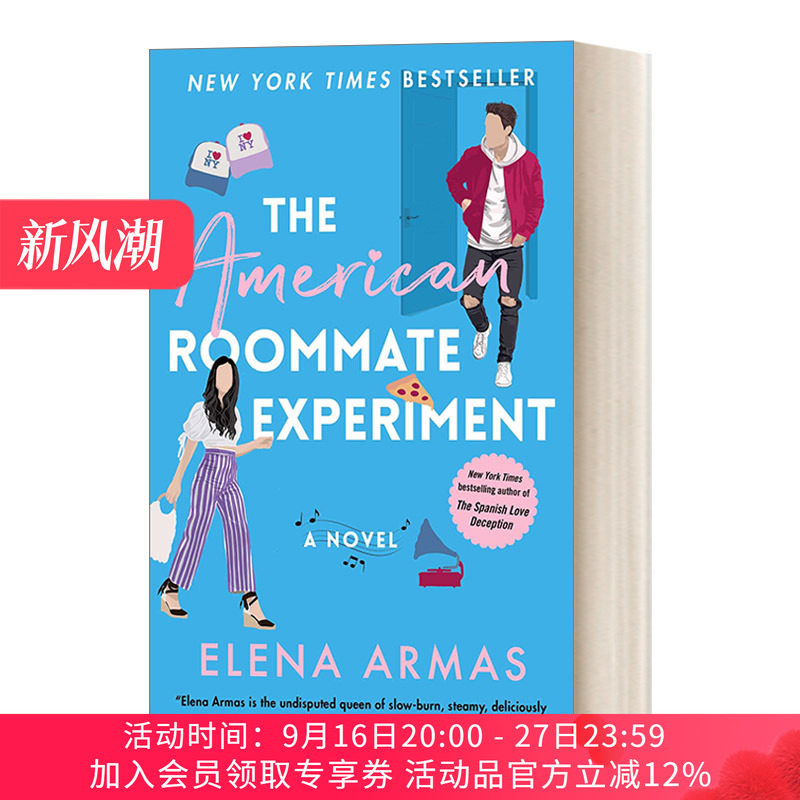 英文原版 The American Roommate Experiment 美国室友实验 英文版 进口英语原版书籍