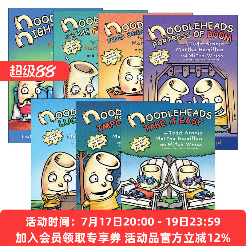 英文原版傻瓜面条头小子