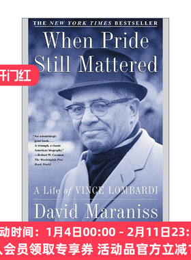 英文原版 When Pride Still Mattered 自豪仍然很重要 隆巴迪的一生 英文版 进口英语原版书籍